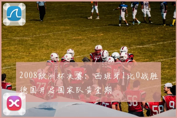 2008欧洲杯决赛：西班牙1比0战胜德国开启国家队黄金期